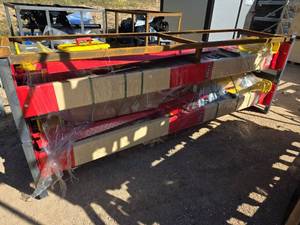 lot 10547 image: 2025 AGF ATK-B100 2-Post Base Plate Auto Lift 10k