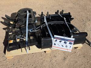 lot 10554 image: Mini Excavator Attachment Set - G Industry 12EX-ATA