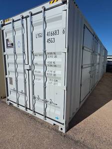 lot 7002 image: New 40ft High Cube Shipping Container LYGU4166836 - 2 side door  1 rear door openings