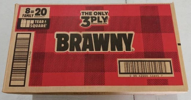 lot 100402 image: Brawny Paper Towels Bulk Pack
