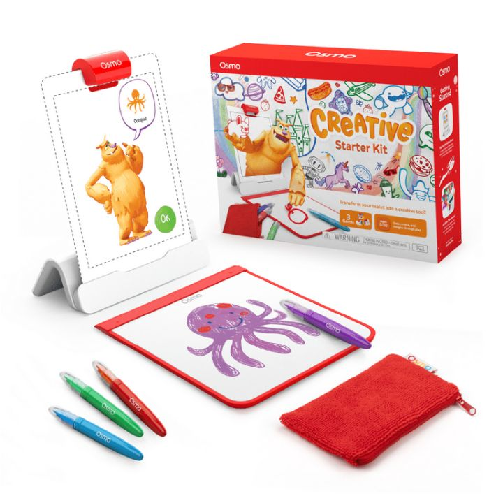 lot 100041 image: Creative Starter Kit for iPad, Osmo Base Included - Retail $112