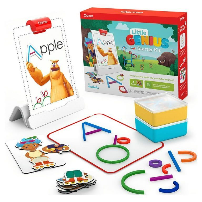 lot 100060 image: Little Genius Starter Kit for iPad, Osmo Base Included - Retail $120