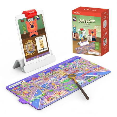lot 100066 image: Osmo - Detective Agency Starter Kit for iPad  Pretend Play  Detective Board Game  Mystery Games  Learning Toys for 5 to 11 Year Olds  Mystery Toys  Detective Toy  Puzzles for Kids  Memory Games  STEM - Retail $70