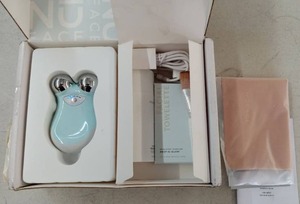 lot 57420 image: NuFACE Mini Facial Toning Device - Power Blue - Retail $149