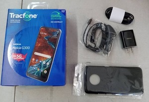 lot 57430 image: Nokia G300 5G Tracfone Smartphone - Retail $129