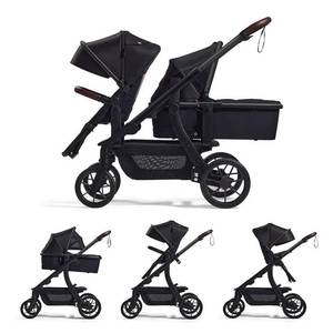 lot 57491 image: Momcozy ChangeGo Convertible Baby Stroller - Retail $649
