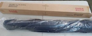 lot 57497 image: 11ft Dark Blue Outdoor Market Patio Table Umbrella - Missing Lower Post - Retail $89