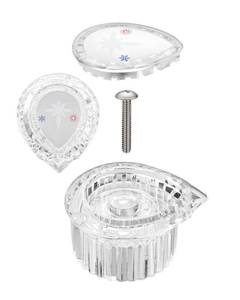 lot 2386 image: Replacement for Moen Fit Posi-Temp (100710) One-Handle Tuband Shower Knob Handle Kit, Chrome - Retail $10