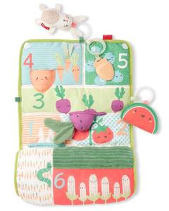 lot 2400 image: Skip Hop Baby Tummy Time Playmat, Farmstand - Retail $24
