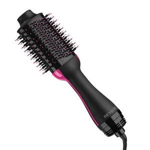 lot 2401 image: REVLON One-Step Volumizer Hair Dryer and Styler with Improved Motor � Easy Salon-Style Blowouts � Less Frizz, More Shine, and Reduced Heat Damage, for all Hair Types and Lengths (Black) - Retail $28
