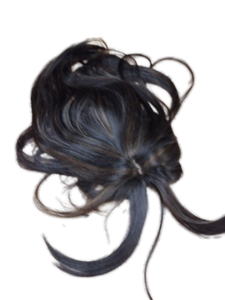 lot 2414 image: Ladies brown hair extension wig - percent
