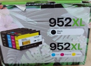 lot 2417 image: HP 952XL Ink Cartridge Set - Complete Color Pack - Retail $45