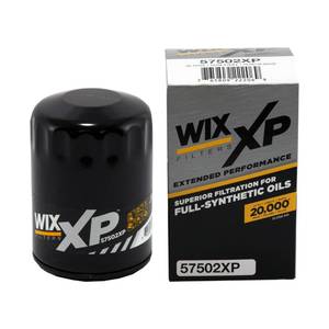 lot 6461 image: WIX 57502XP WIX XP Oil Filter Replacement, Built for Synthetic Oil - Compatible With Ford, Lincoln, Mercury, Mazda (09-15) - Retail $8