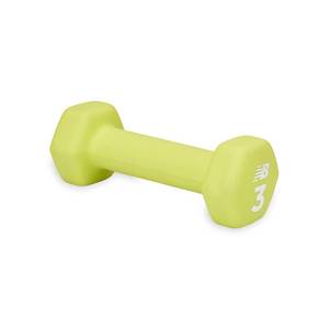 lot 6467 image: New Balance Dumbbells Hand Weights (Single) - Neoprene Exercise and Fitness Dumbbell for Home Gym Equipment Workouts Strength Training Free Weights for Women, Men (3 Pound), 3lb