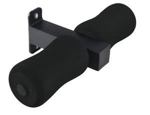 lot 15704 image: LoGest Wall Mounted Nordic Hamstring Curl Machine - Compact Fitness Training Equipment - Steel and Foam Padded Ankle Bar Versatile Workout Tool for Nordic Curls Spanish Squats Sit-Ups Core Twists and More