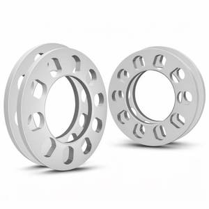 lot 15709 image: QIAOAUTOCC 4PCS Universal Wheel Spacers 12 Inch (12mm) for 5 Lug Wheel Spacers Vehicles Fits Bolt Patterns 5x4.25, 5x110, 5x112, 5x4.5, 5x115, 5x120, 5x4.75, 5x5.0 Cars and Light Trucks - Retail $40