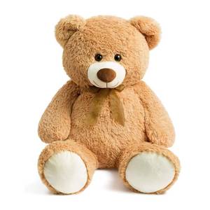lot 15721 image: HollyHOME Big Teddy Bear Large Teddy Bear Stuffed Animal Birthday Valentines Day Plush for Kids and Girlfriend 36 inch Tan - Retail $30