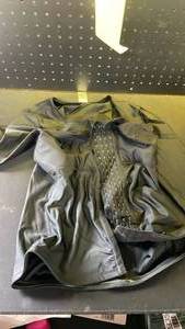 lot 16427 image: Womens Medium Zip-up Corset Sports Jacket, Black