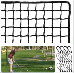 lot 3325 image: Amazgolf Golf Net - 10x25Ft Heavy Duty Ball Netting for Golf, Baseball, Hockey and Chipping Practice - Retail $95