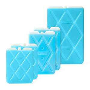 lot 4255 image: Coleman X-treme Chill Reusable Ice Packs, Slim Ice Packs for Coolers and Lunch Bags, Leak-Proof Ice Brick Freezer Pack for School, Work, Lunches, Trips and Injuries - Retail $25