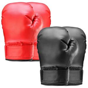 lot 5489 image: PiscatorZone 2 Pair Boxing Training Gloves Punching Bag Gloves Set, Shockproof Gloves for Punch Bag Training Playing Suitable for Beginners and Kids - Retail $16