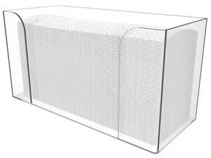 lot 5490 image: Cq acrylic Paper Towel Dispenser Countertop, Clear Guest Towel Napkin Holder, Suitable for Z-fold,Multifold Folded Trifold C fold and Trifold Paper Towels,Pack of 1 - Retail $16