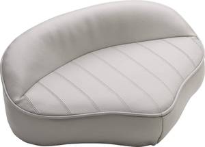 lot 5492 image: Attwood 98505GY Casting Seat, Marine-Grade Vinyl Exterior, Universal Seat, 15 inches W x 11 inches D x 6 inches H - Retail $30