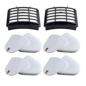 lot 20027 image: Funmit 2 HEPA  4 Foam and Felt Filters Compatible with Shark Navigator Lift-Away Deluex NV350, NV351, NV352, NV355, NV356E, NV357, NV360, NV370, NV391, UV440, UV490, UV540, Part # XFF350 and XHF350 - Retail $16