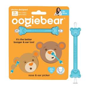 lot 20029 image: oogiebear Baby Nose Cleaner and Ear Wax Removal Tool - Safe Booger and Earwax Removal for Newborns, Infants, Toddlers - Dual-Ended - Essential Baby Stuff - Retail $10