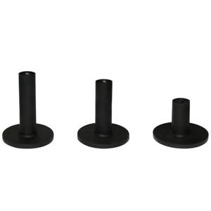 lot 20041 image: LeFeng Sports Golf Rubber Tees Holder Set, Mixed Size Durable and Hight Elastic Driving Range Tees, Colorful Golf Tees for Golf Practice Mat(Black) - Retail $6