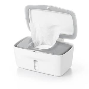lot 20061 image: OXO Tot Perfect Pull Wipes Dispenser, Gray - Retail $21