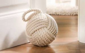 lot 9658 image: Zilphoba Door Stopper Rope Ball - percent