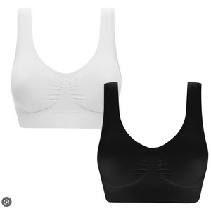 lot 10263 image: Womens 2XL Sport Bras - BandW