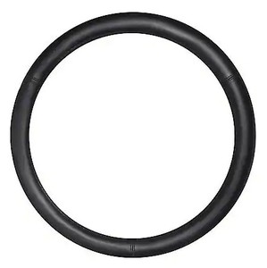 lot 15711 image: Black Faux Leather Steering Wheel Cover fits 14.5 and 15 Wheels