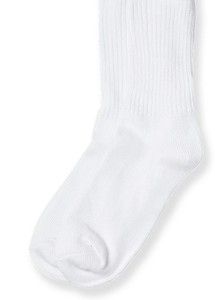 lot 16421 image: 5 Pair Small White Crew Socks