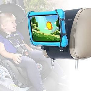 lot 16436 image: Universal Car Headrest Tablet Mount 7-10.5 - Retail $15