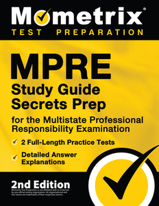 lot 16449 image: MPRE Secret Exam Study Guide 2025-2026 - Retail $45