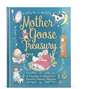 lot 2381 image: Mother Goose Treasury Nursery Rhymes Book - Retail $15