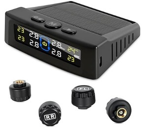 lot 2428 image: Solar TPMS Tire Pressure Monitoring System - Retail $45