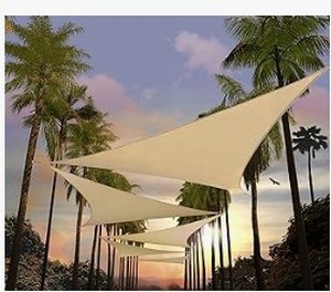 lot 2436 image: Triangle Sun Shade Sail