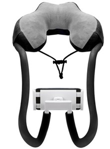 lot 5528 image: Easy to Carry Portable U-Shape Phone Stand and Pillow - Retail $32