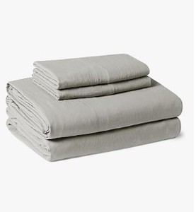 lot 5524 image: Bed bed sheet set size 81x96 in with pillowcases - percent