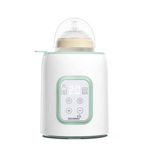 lot 13122 image: GROWNSY Baby Bottle Warmer, 8-in-1 Fast Baby Milk Warmer with Timer for Breastmilk or Formula, Accurate Temperature Control, 24H Keep, Food HeaterandDefrost BPA-Free Bottle Warmer for All Bottles- Green - Retail $40