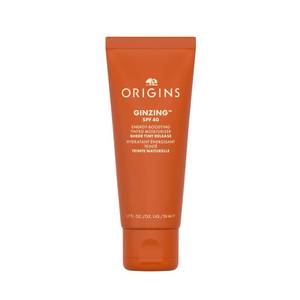 lot 14305 image: Origins GinZing Energy-Boosting Tinted Moisturizer with SPF 40  Hydrates and Perfects  Skin Tint with Caffeine and Ginseng, 1.7 Fl Oz - Retail $48