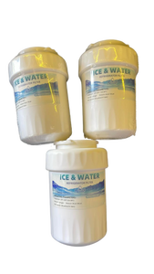 lot 15827 image: Ice and Water Refrigerator Filters - Set of 3 - Retail $25