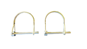 lot 16123 image: Stainless Steel D-Shackle Lock Pin 2pc - Retail $12
