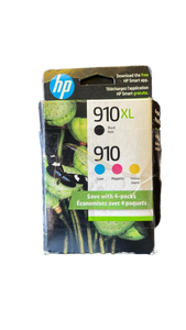 lot 16126 image: HP 910XL910 4-Pack Original Ink Cartridges - Retail $89