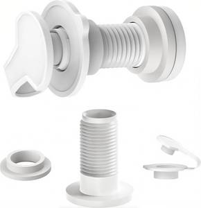 lot 16208 image: 2 Packs Cooler Drain Plug Replacement for Coleman Coolers-1 Shaft Length Cooler Drain Plug Kit,Cooler Parts Accessories Fits Most Coolers - Retail $9in