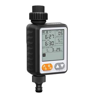 lot 16218 image: Sprinkler Timer for Garden Hose, 10 Programmable Water Timer with with Auto Rain Delay, IP54 Waterproof 3.3� Large LCD Drip Irrigation System Timers for Plant, Yard, Lawns, Outdoor&nbsp