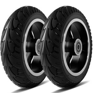 lot 20302 image: PRO CAKEN 200x50 solid tire wheel with Aluminum alloy wheels for electric scooter balance car 8x2 solid wheel explosion proof puncture tubeless tire parts� - Retail $46